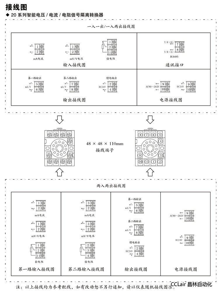 XWP20 温度变送器  