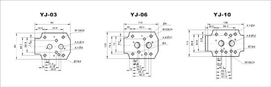 YJ-03   YJ-06   YJ-10     先导减压阀 