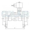 SLB1WH02T1F25，SLB1WH02T1F32，二位二通先导式高（低）温膜片电磁阀（常闭型）