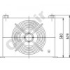 AH1680T-CA,风冷式油冷却器