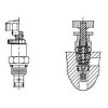 CMD-082-L0.3N,CMD-082-L10N,CMD-082-PK0.3N,CMD-082-L30N,CMD-082-K40N,螺纹插装式直动式溢流阀