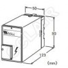 MAX-100/MAX-200, 最大负载5A 可更换元件避雷器