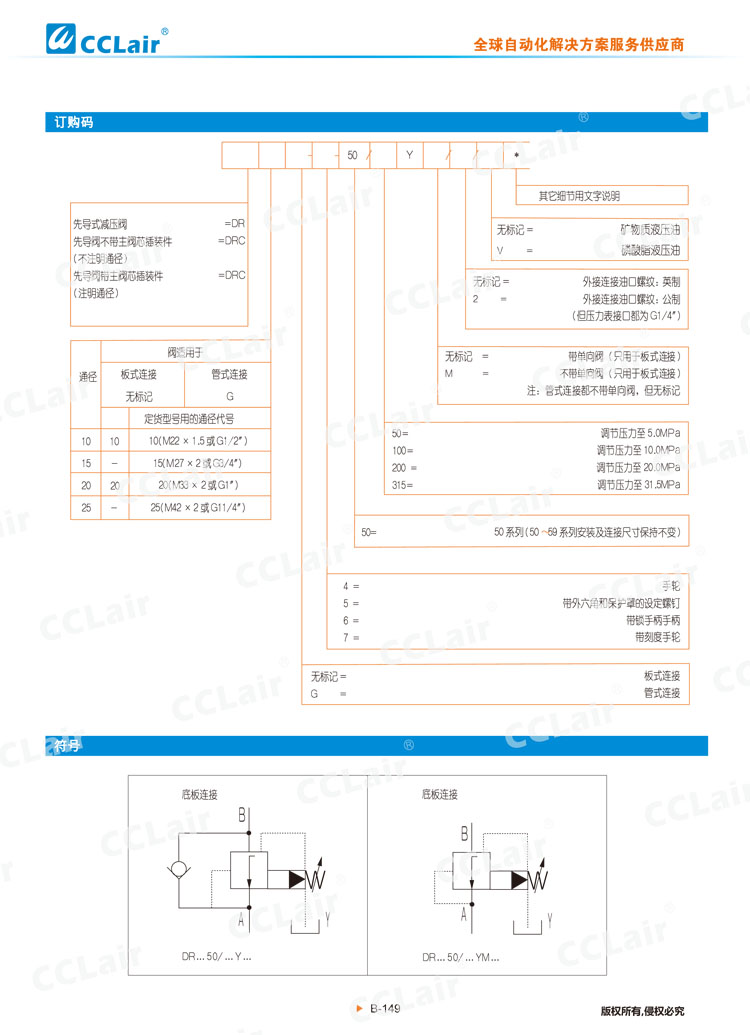 DR 50型先导式减压阀-2 