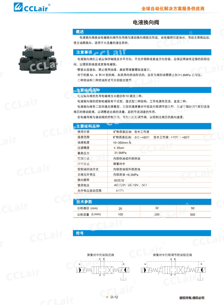 电液换向阀-1